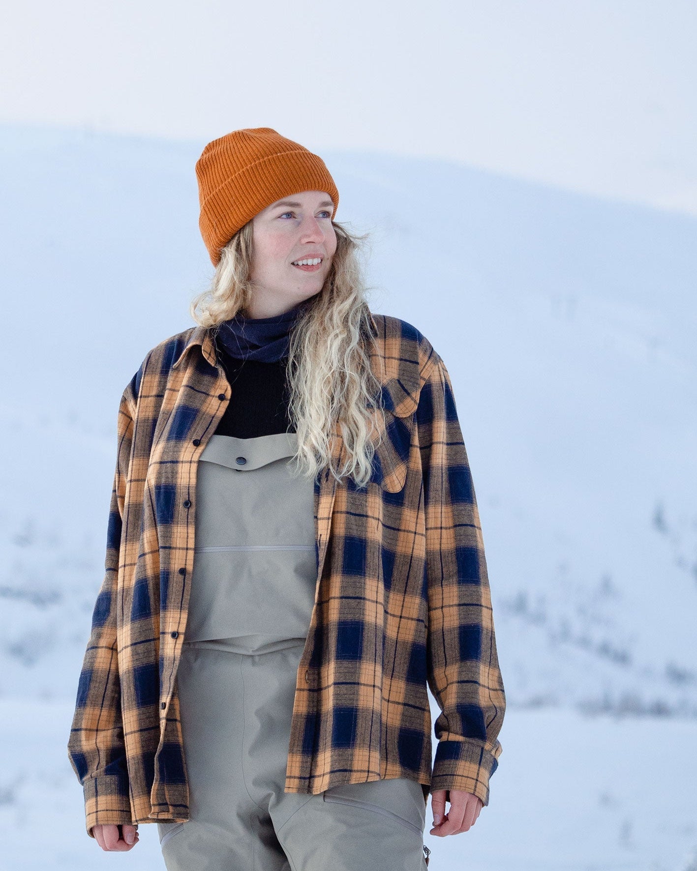 Voss Flannel Shirt Mustard - Pure Madness Apparel