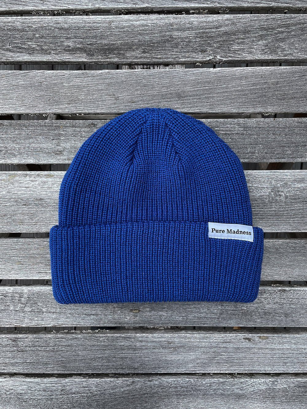 Blue Captain Merino Beanie - Pure Madness Apparel