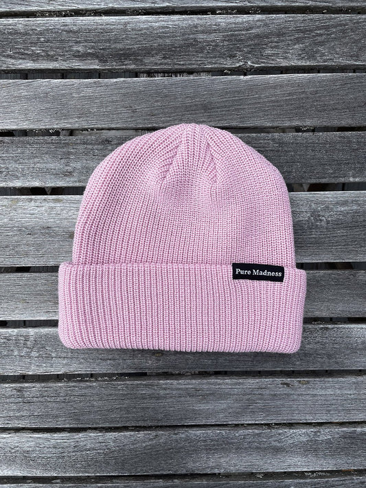 Pink Captain Merino Beanie - Pure Madness Apparel